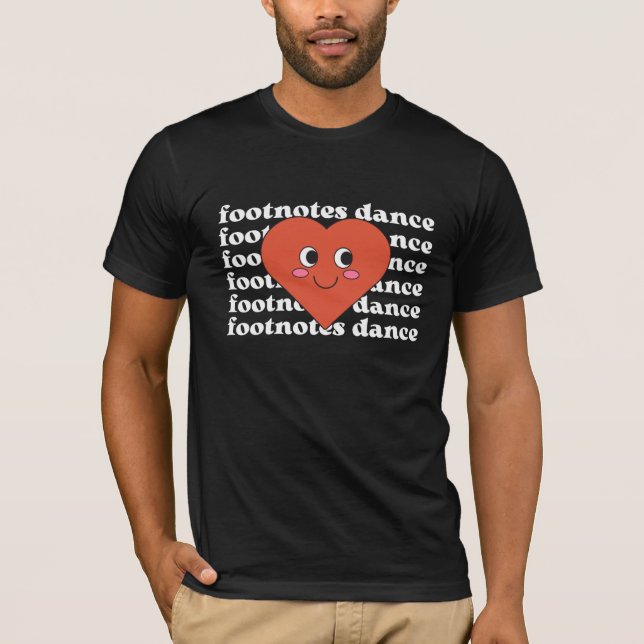 Heart Footnotes Staff Shirt (Front)