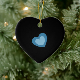 heart for lover ceramic tree decoration