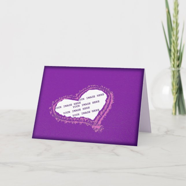 Heart Frame Card (Front)