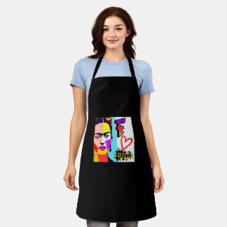 HEART FRIDA APRON