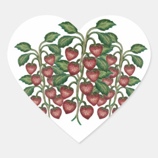 Heart Fruit Sticker