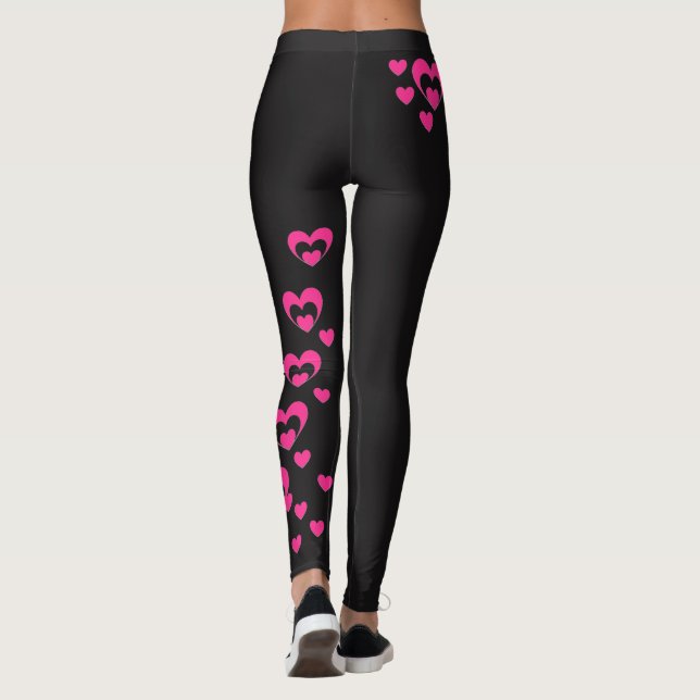 Heart full of love Leggings (Back)