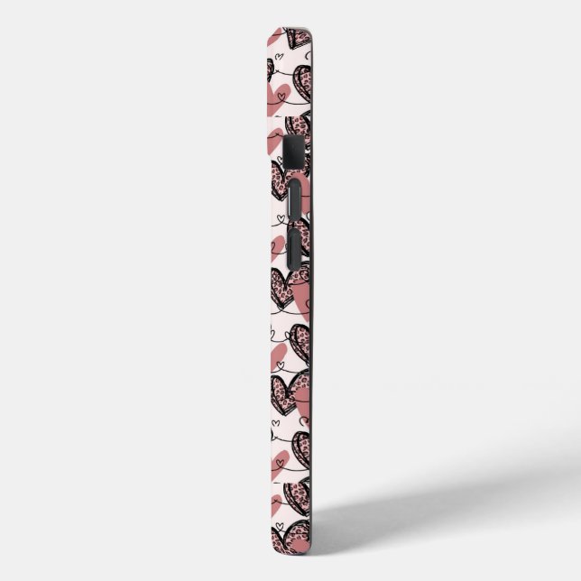 Heart Fusion iPhone Case (Back / Left)