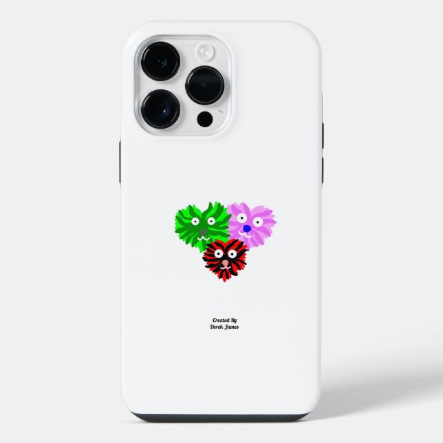 Heart Fuzzies Apple iPhone 14 Pro Max Case (Back)