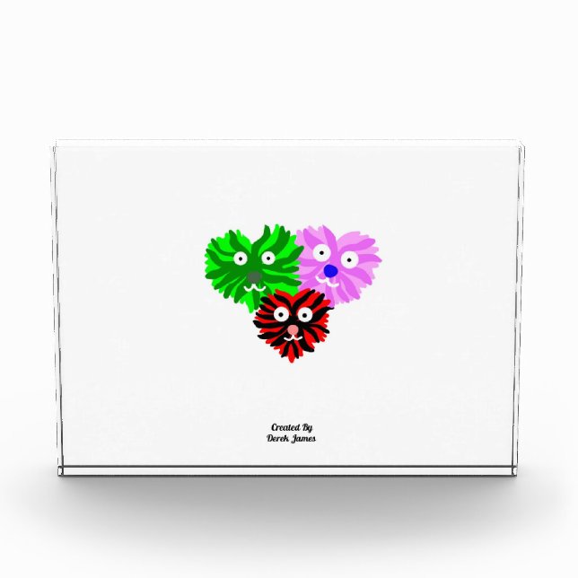 Heart Fuzzies Horizontal Photo Block (Front)