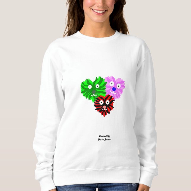 Heart Fuzzies Women's Sweatshirt (Front)