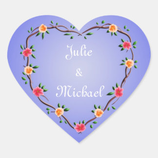 Heart Garland Sticker