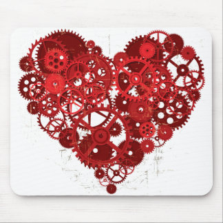 Heart_Gears_01 Mouse Pad
