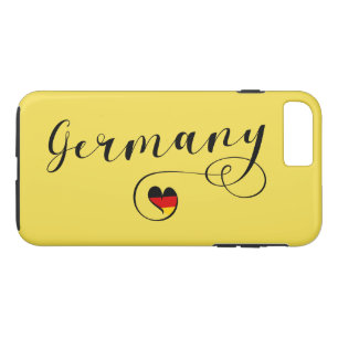 Heart Germany Cell Phone Case, German Case-Mate iPhone Case
