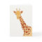 Heart Giraffe (Glossy) Greeting Card