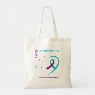 Heart Graphic In Memory Of Aunt Awareness Tote Bag