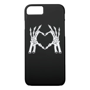 Heart - Halloween Skeleton Hand Case-Mate iPhone Case