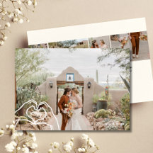 Heart Hands Custom 5 Photo Trendy No Last Name