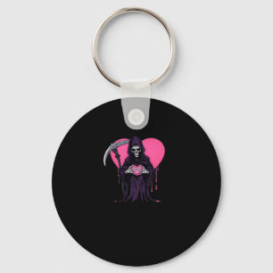 Heart Hands Reaper Classic Meme Key Ring