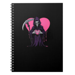 Heart Hands Reaper Classic Meme Notebook