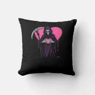 Heart Hands Reaper Classic Meme Style Cushion