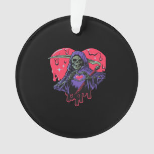 Heart Hands Reaper Classic Ornament