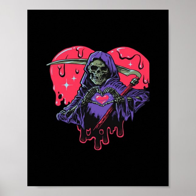 Heart Hands Reaper Classic Poster (Front)