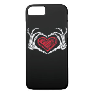 Heart Hands Skeleton Case-Mate iPhone Case