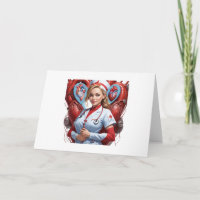 Heart & Healing – Nurse with Anatomical Heart 