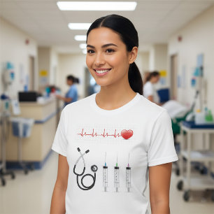 Heart Health Cardiac Medical T-Shirt