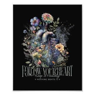 Heart Health Pun Photo Print