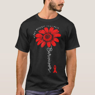 Heart Health Survivor Heart Disease Awareness Chd  T-Shirt