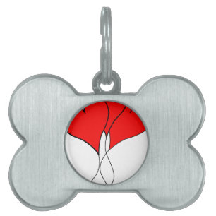 heart hearts valentine wife sweetheart girlfriend pet ID tag