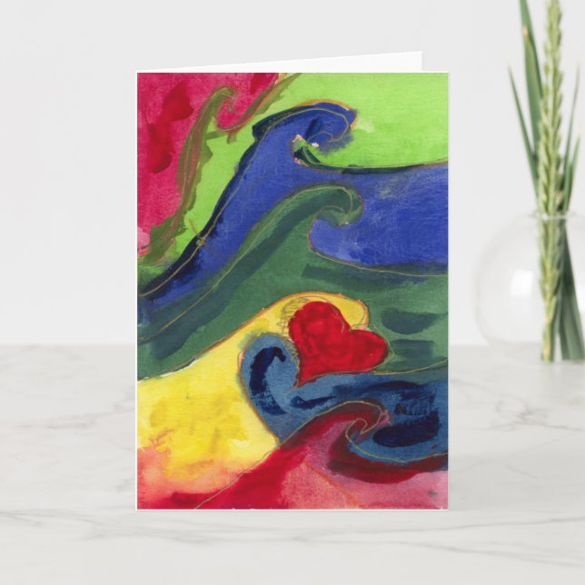 Heart Holiday Card (Front)