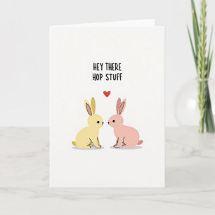 Heart Hop Stuff Greeting Card