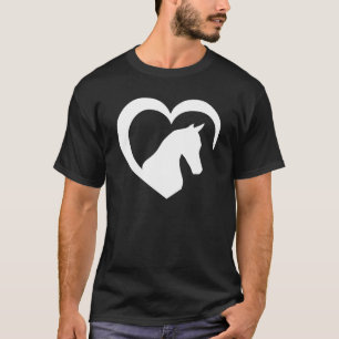 Heart Horse   For Everybody That Loves Horses Farm T-Shirt