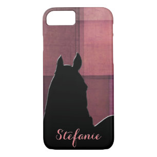 Heart Horse I (red squares) Case-Mate iPhone Case