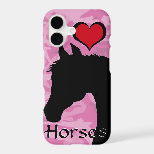 Heart Horse (pink camo)