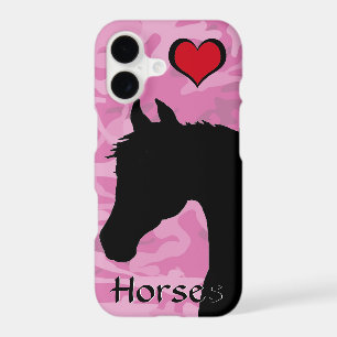 Heart Horse (pink camo)