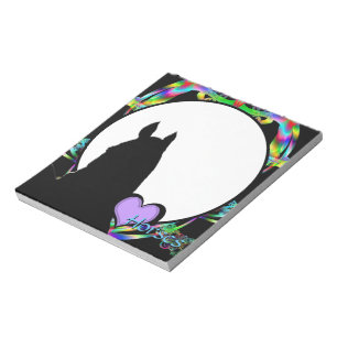 Heart Horses I (Fractal 119) Notepad