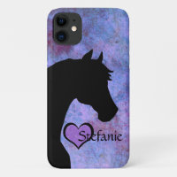 Heart Horses II (purple)