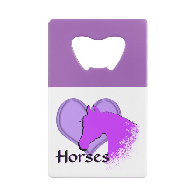 Heart Horses III (purple) (Back)