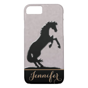 Heart Horses V (silvery mauve) Case-Mate iPhone Case