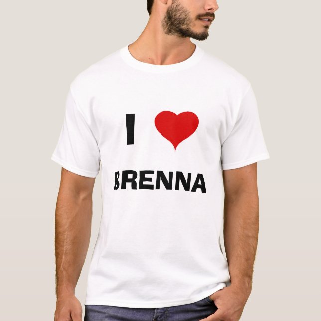 Heart, I, BRENNA T-Shirt (Front)