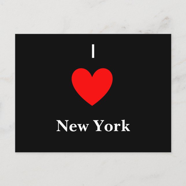 Heart, I , New York Postcard (Front)