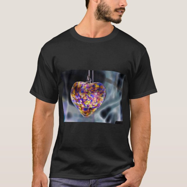 Heart Image Edit Graphic Tee (Front)