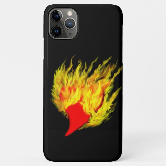 Heart in Flames Case-Mate iPhone Case (Back)