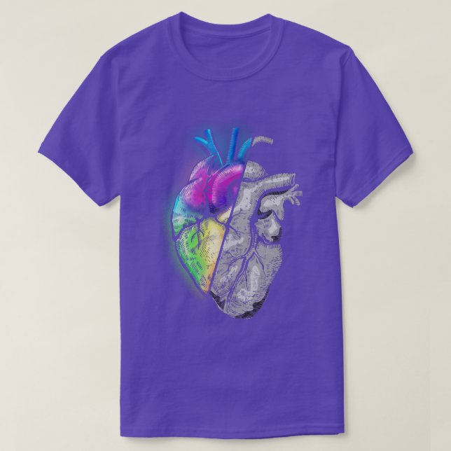 HEART IN HALF T-Shirt (Design Front)