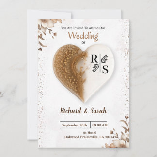 Heart In Harmony Invitation