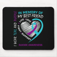 Heart In Memory Of Best Friend Suicide Awareness P