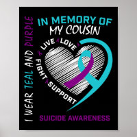 Heart In Memory Of My Cousin Suicide Awareness Pre