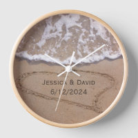 Heart in the Sand Personalised Beach