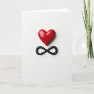 Heart Infinity Forever Card