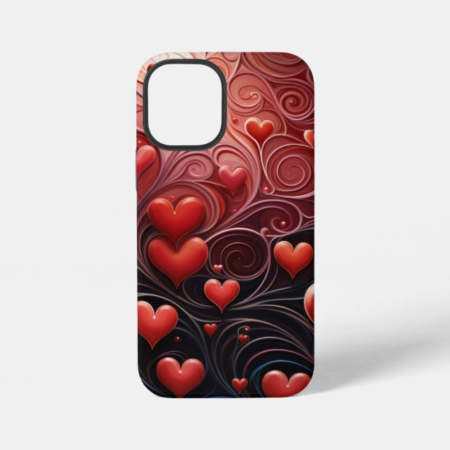 Heart Infused Mini iPhone / iPad case (Back)