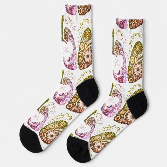 Heart Inhalo Socks (Left)
